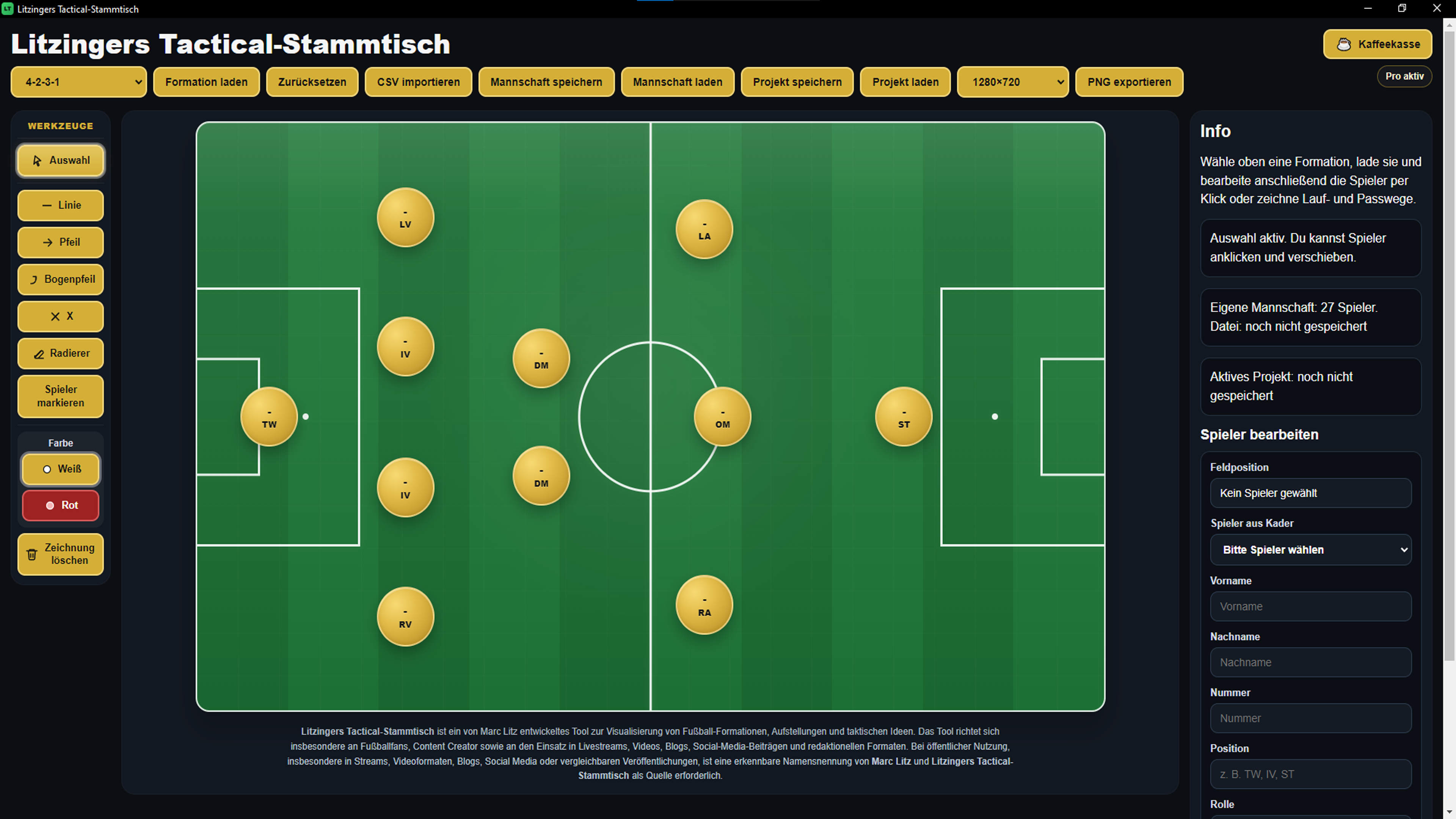 Litzingers Tactical-Stammtisch Version 2.0 mit neuer Sidebar
